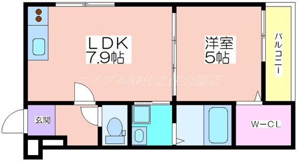 フジパレス沢ノ町駅南の物件間取画像